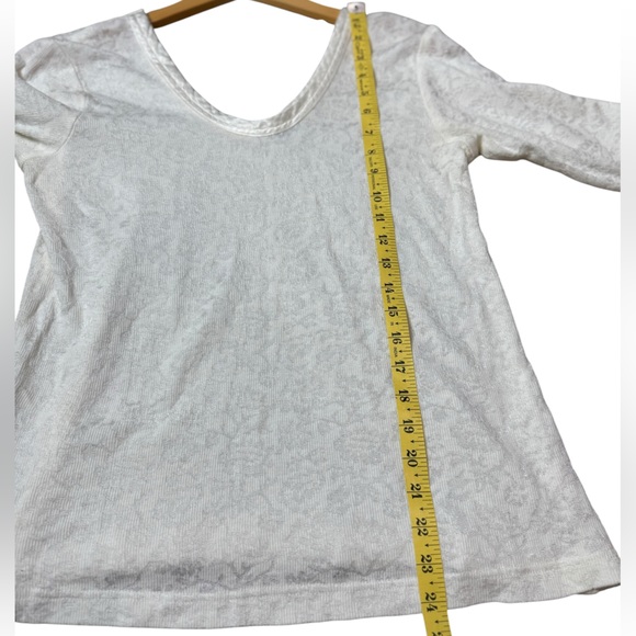 CP Shades Scoop Neck Floral 3/4 Sleeve Top size S - Picture 10 of 10